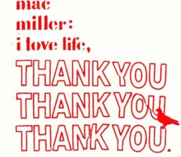 I LOVE LIFE, THANK YOU (CLEAR VINYL) | VINYL RECORD (LP)