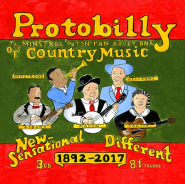 VARIOUS | PROTOBILLY-THE MINSTREL & TIN PAN ALLEY DNA OF COUNTRY MUSIC | CD