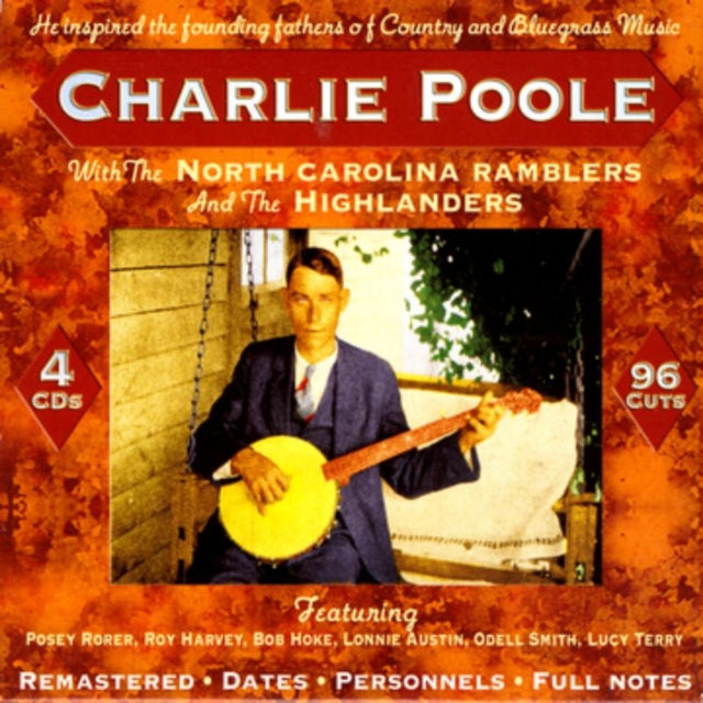 POOLE, CHARLIE | WITH THE NORTH CAROLINA RAMBLERS & THE HIGHLANDERS | CD