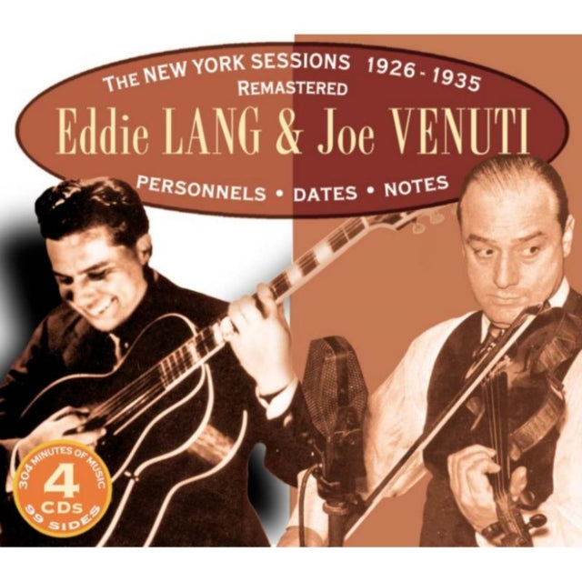 LANG, EDDIE / VENUTI, JOE | NEW YORK SESSIONS 1926-35 | CD