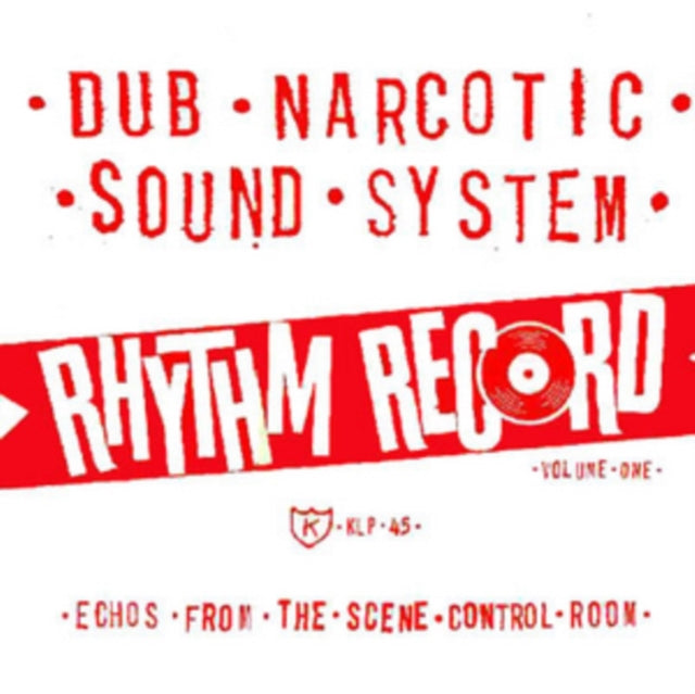 DUB NARCOTIC SOUND SYSTEM | RHYTHM RECORD VOL. ONE ECHOES FROM THE SCENE CONTROL ROOM | VINYL RECORD (LP)