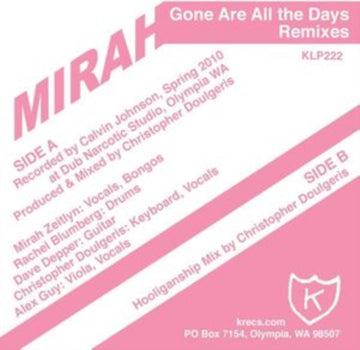 MIRAH | GONE ARE ALL THE DAYS | 12IN VINYL