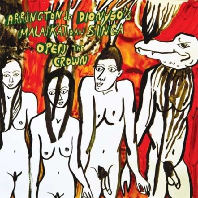 ARRINGTON DE DIONYSO'S MALAKAT DAN SING | OPEN THE CROWN | VINYL RECORD (LP)