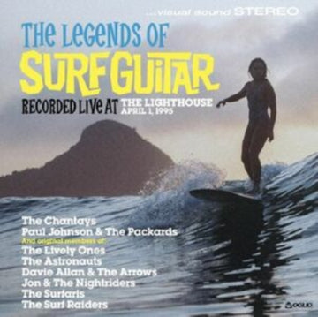 LEGENDS OF SURF GUITAR (CLEAR AQUA VINYL/2LP) | VINYL RECORD (LP)