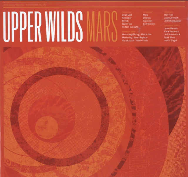 UPPER WILDS | MARS (ORANGE VINYL/DL CODE) | VINYL RECORD (LP)
