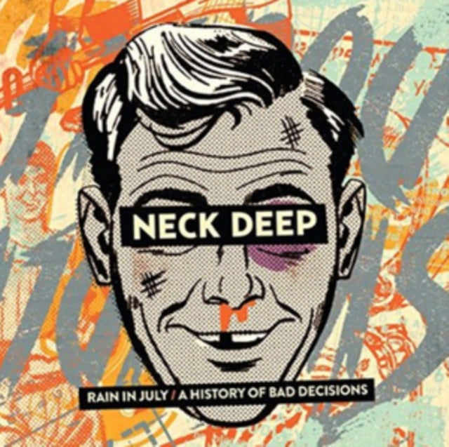 NECK DEEP | RAIN IN JULY / HISTORY OF BAD DECISIONS | VINYL RECORD (LP)