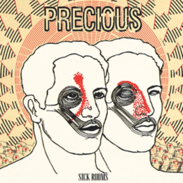 PRECIOUS | SICK ROOMS (RED VINYL) | VINYL RECORD (LP)
