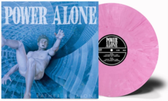 POWER ALONE | RATHER BE ALONE (PINK VINYL) | VINYL RECORD (LP)