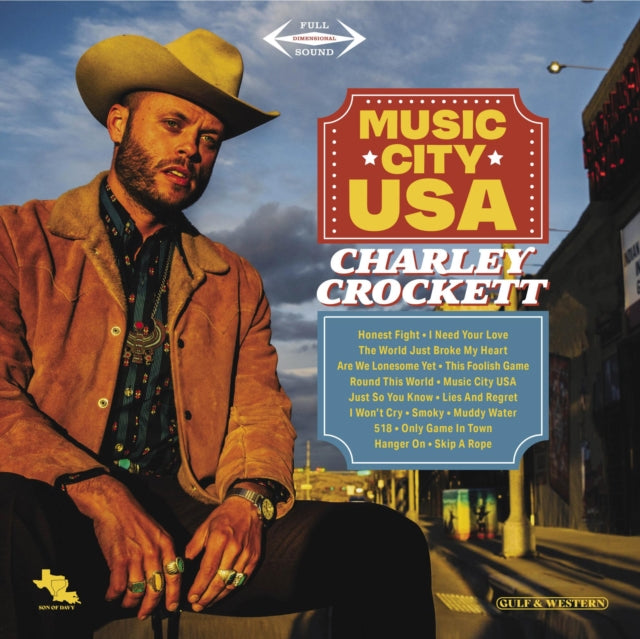 CROCKETT, CHARLEY | MUSIC CITY USA | VINYL RECORD (LP)