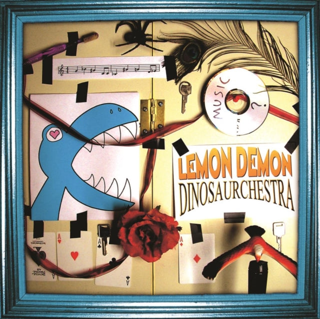 LEMON DEMON | DINOSAURCHESTRA (DELUXE GREEN & BLUE VINYL/2LP) | VINYL RECORD (LP)