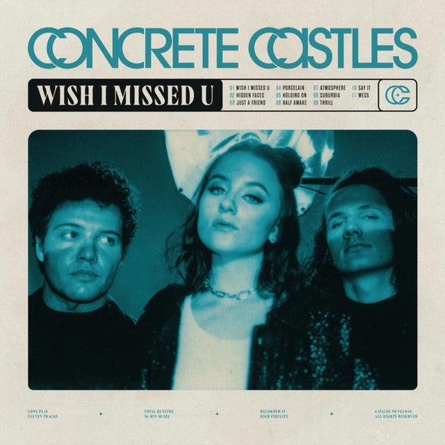 CONCRETE CASTLES | WISH I MISSED U | VINYL RECORD (LP)