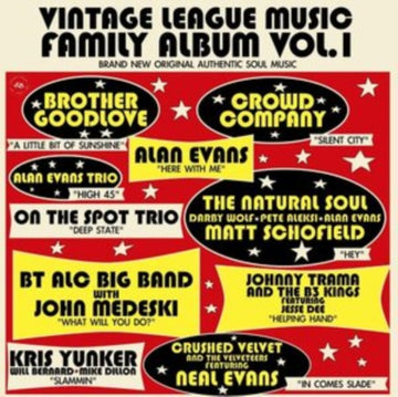 VINTAGE LEAGUE MUSIC | VINTAGE LEAGUE MUSIC FAMILY ALBUM VOL.1 | VINYL RECORD (LP)