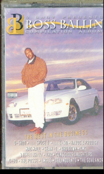 D-SHOT PRESENTS BOSS BALLIN COMPILATION ALBUM: BEST IN THE BUSINESS | MUSIC CASSETTE