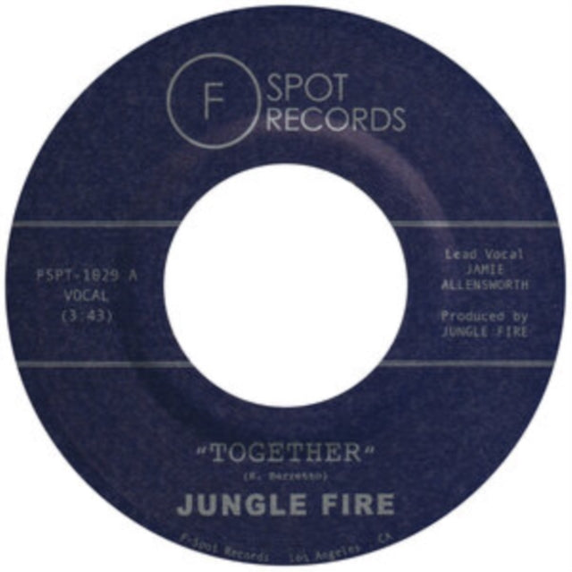 JUNGLE FIRE | TOGETHER B/W MOVINâ€™ ON | 7IN VINYL
