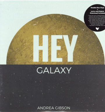 GIBSON, ANDREA | HEY GALAXY (DL CARD) | VINYL RECORD (LP)