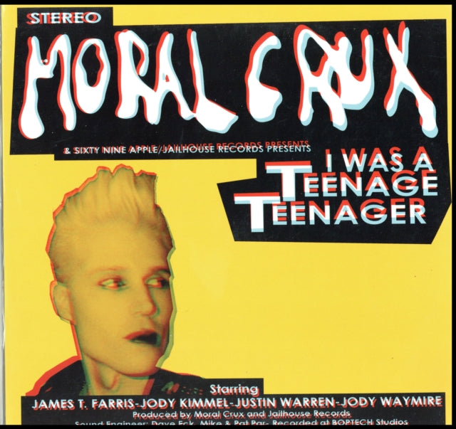 MORAL CRUX | I WAS A TEENAGE TEENAGER | VINYL RECORD (LP)