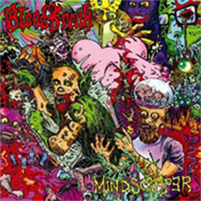 BLOODFREAK | MINDSCRAPER | VINYL RECORD (LP)