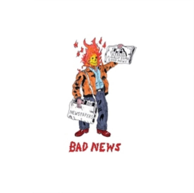 BLU & REAL BAD MAN | BAD NEWS | VINYL RECORD (LP)