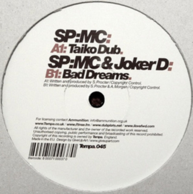 SP:MC | TAIKO DUB | 12IN VINYL