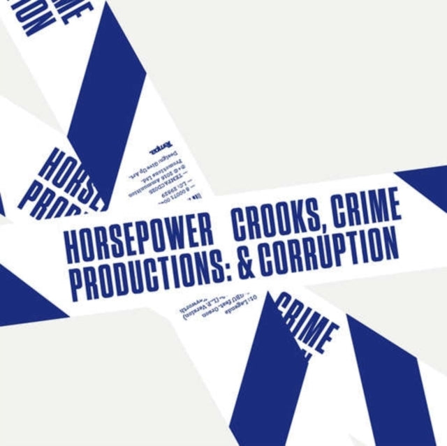 HORSEPOWER PRODUCTIONS | CROOKS, CRIME & CORRUPTION (2LP) | VINYL RECORD (LP)