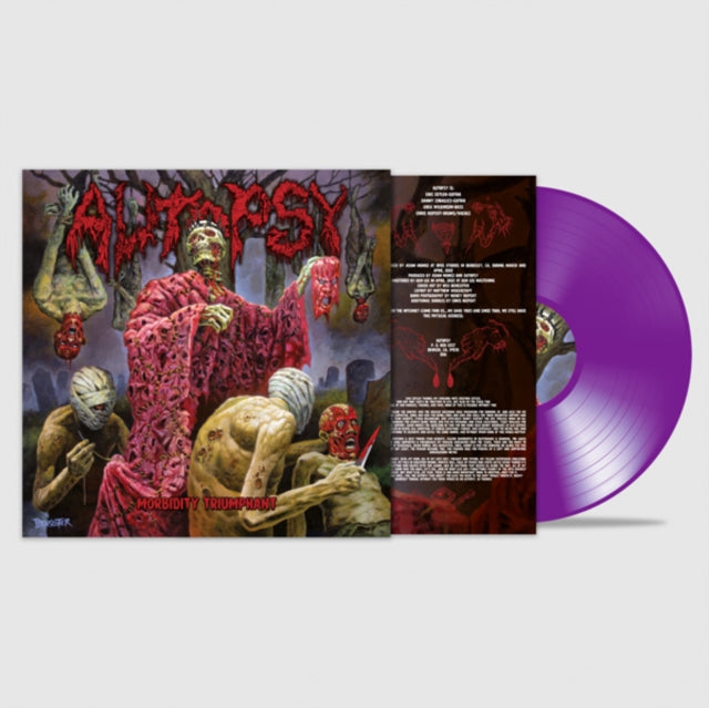 AUTOPSY | MORBIDITY TRIUMPHANT (VIOLET VINYL) | VINYL RECORD (LP)