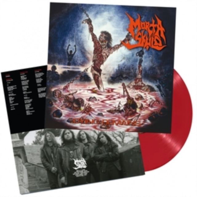 MORTA SKULD | DYING REMAINS (RED VINYL) | VINYL RECORD (LP)