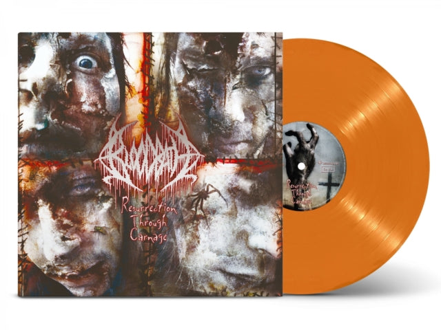 BLOODBATH | RESURRECTION THROUGH CARNAGE (ORANGE VINYL) | VINYL RECORD (LP)