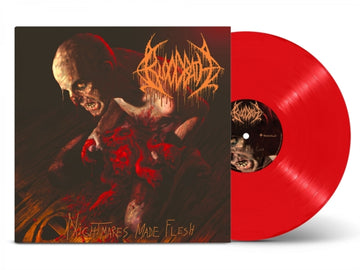 BLOODBATH | NIGHTMARES MADE FLESH (RED VINYL) | VINYL RECORD (LP)