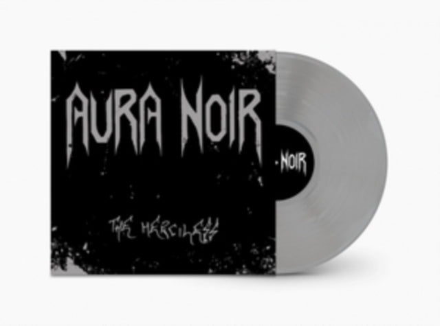 AURA NOIR | MERCILESS (20TH ANNIVERSARY SILVER VINYL EDITION) | VINYL RECORD (LP)
