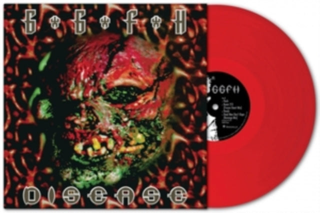 G.G.F.H. | DISEASE (RED VINYL) | VINYL RECORD (LP)