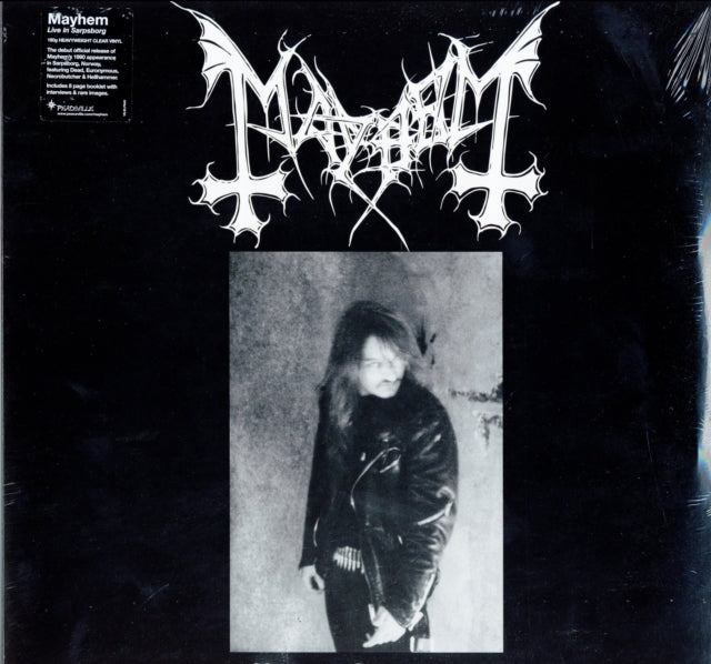 MAYHEM | LIVE IN SARPSBORG (180G/CLEAR VINYL) | VINYL RECORD (LP)