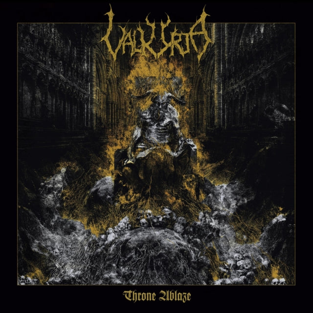 VALKYRJA | THRONE ABLAZE | VINYL RECORD (LP)