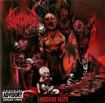 BREEDING DEATH (RED VINYL) | VINYL RECORD (LP)