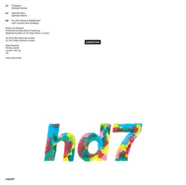 DARKSTAR | HD7 | 12IN VINYL