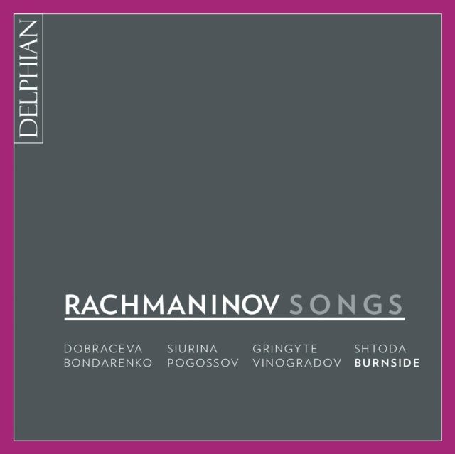 RACHMANINOV, SERGEI | RACHMANINOV: SONGS | CD