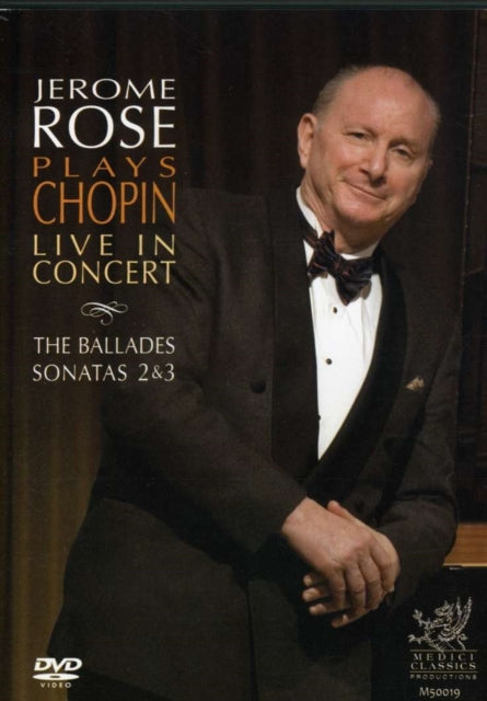 VARIOUS ARTISTS | JEROME ROSE PLAYS CHOPIN - LIVE IN CONCERT | CD