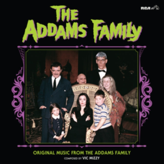 MIZZY, VIC | ADDAMS FAMILY: ORIGINAL MUSIC FROM THE ADDAMS FAMILY (LURCH'S LAMENT GREEN/BLACK HAZE VINYL) | VINYL RECORD (LP)