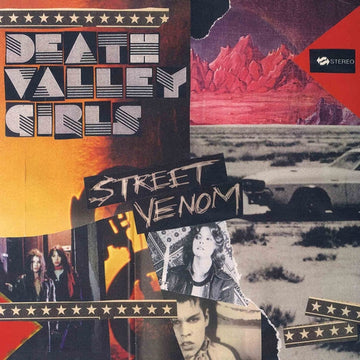 DEATH VALLEY GIRLS | STREET VENOM (DELUXE EDITION/MILKY CLEAR W/ YELLOW & RED SPLATTER VINYL) (I) | VINYL RECORD (LP)