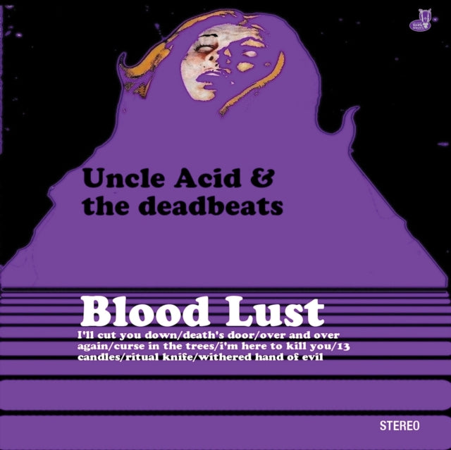 UNCLE ACID & THE DEADBEATS | BLOOD LUST (CLEAR VINYL W/ PURPLE, WHITE & BLACK SPLATTER) | VINYL RECORD (LP)