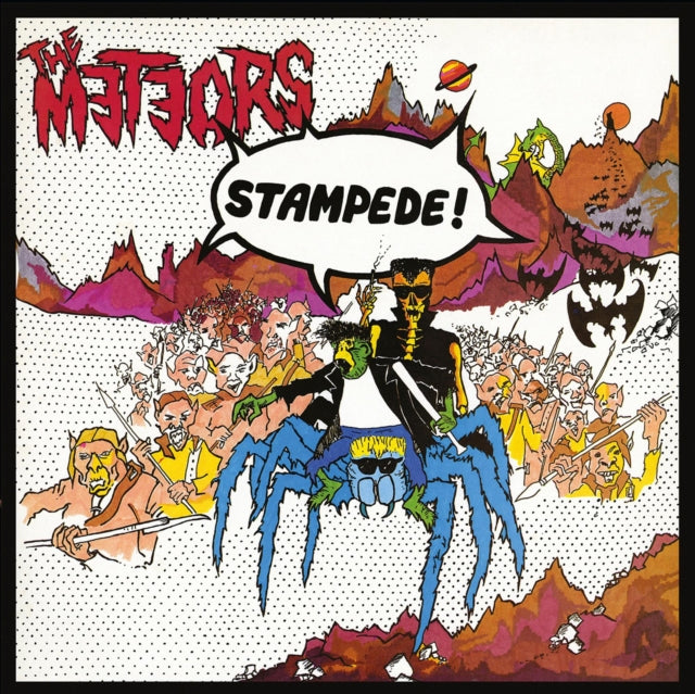 METEORS | STAMPEDE | VINYL RECORD (LP)
