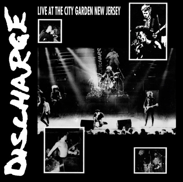 DISCHARGE | LIVE AT CITY GARDEN NEW JERSEY | VINYL RECORD (LP)