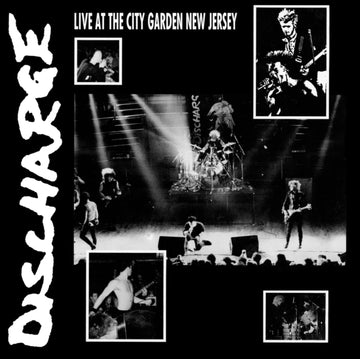 DISCHARGE | LIVE AT CITY GARDEN NEW JERSEY | VINYL RECORD (LP)