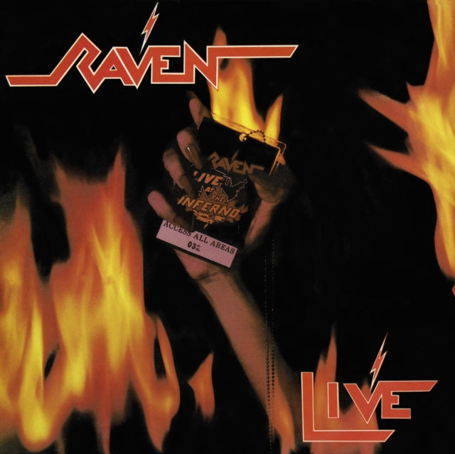 RAVEN | LIVE AT THE INFERNO | VINYL RECORD (LP)