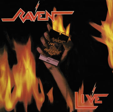 RAVEN | LIVE AT THE INFERNO | VINYL RECORD (LP)