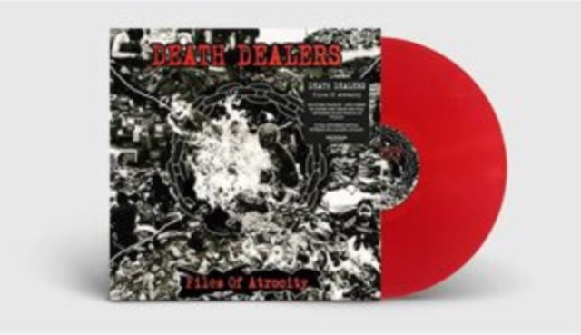 DEATH DEALERS | FILES OF ATROCITY (RED VINYL) | VINYL RECORD (LP)