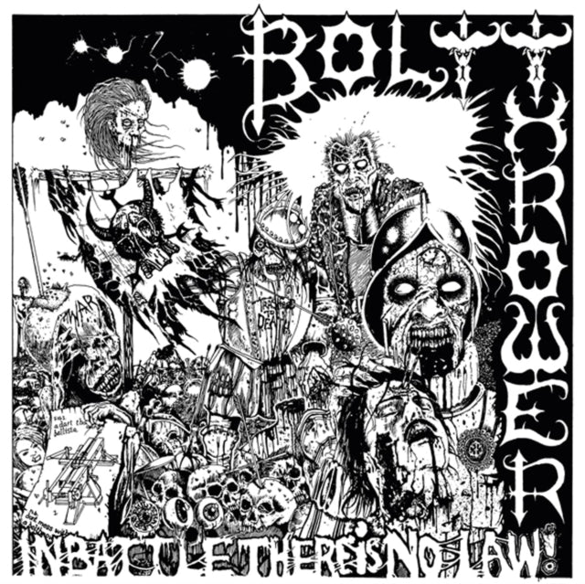 BOLT THROWER | IN BATTLE THERE IS NO LAW (CLEAR/GREY/BLACK/WHITE SPLATTER VINYL) | VINYL RECORD (LP)