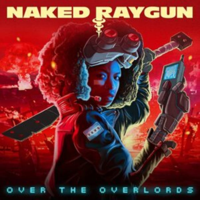 NAKED RAYGUN | OVER THE OVERLORDS (CLEAR VIYL) | VINYL RECORD (LP)