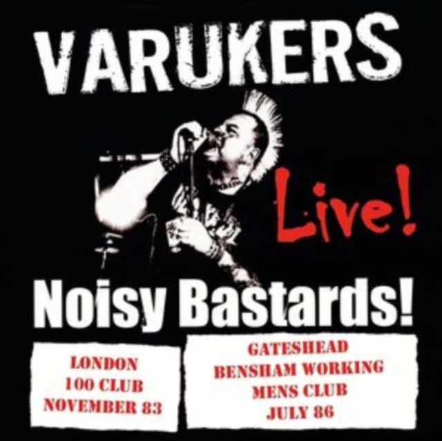 VARUKERS | NOISY BASTARDS (RED VINYL) | VINYL RECORD (LP)