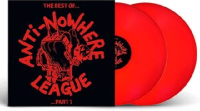 ANTI NOWHERE LEAGUE | BEST OFâ€¦ PART 1 (RED VINYL/2LP) | VINYL RECORD (LP)