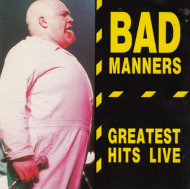 BAD MANNERS | GREATEST HITS LIVE (AKA LIVE & LOUD) (CLEAR VINYL) | VINYL RECORD (LP)
